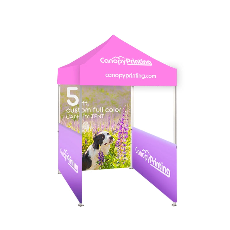 5ft. Custom Full Color Event Canopy Tents