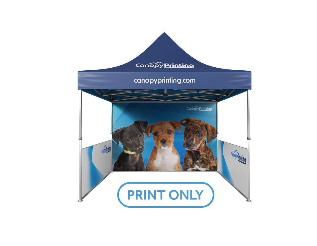 10ft. Custom Full Color Event Canopy Tent Replacement Print