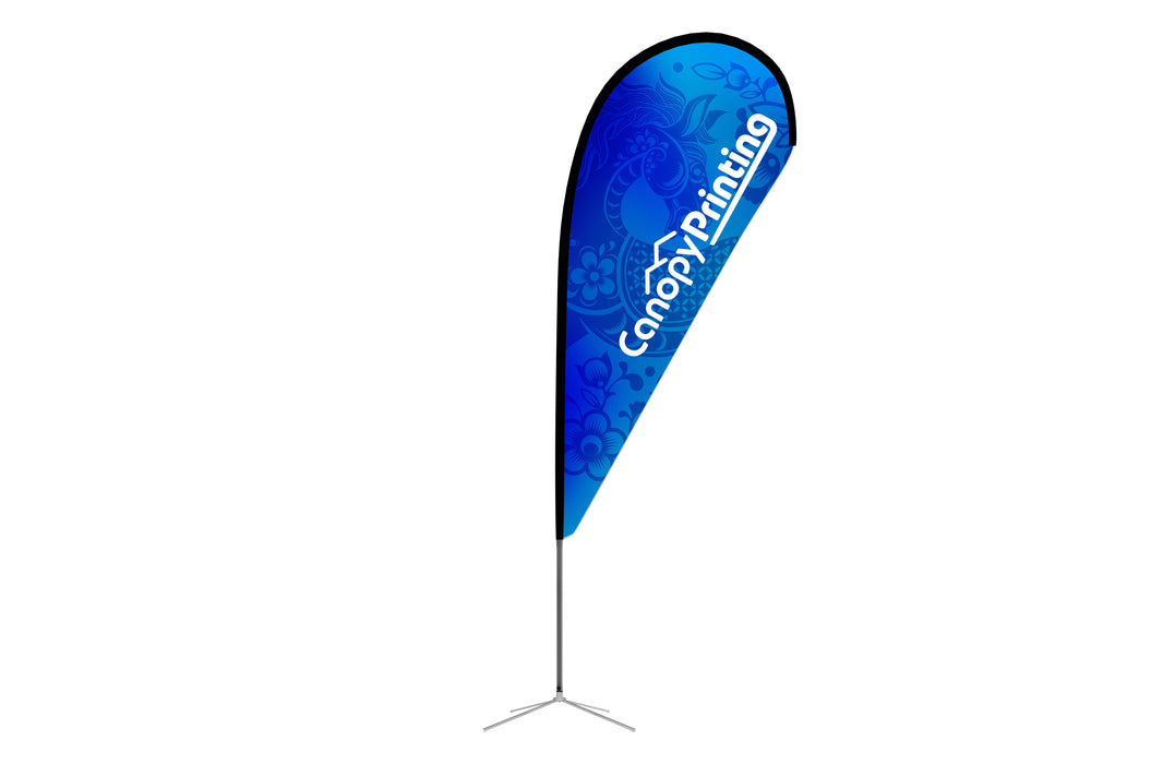 11ft. Teardrop Ad Flag Outdoor Banner-Canopy Printing