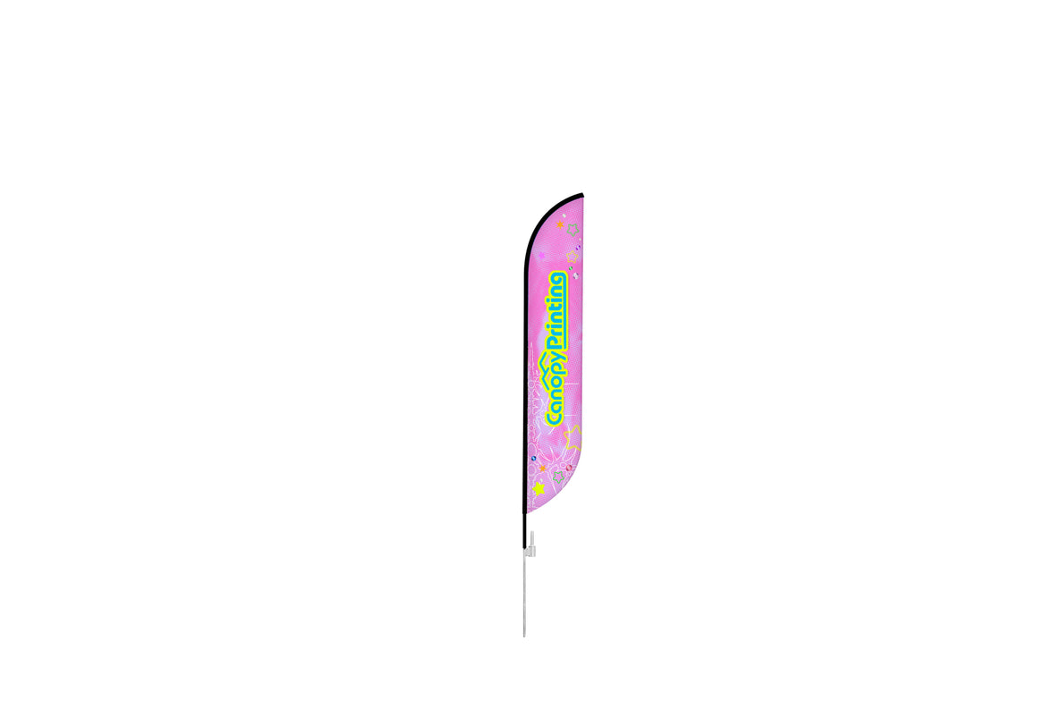 10ft. Feather Ad Flag Outdoor Banner-Canopy Printing