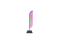10ft. Feather Ad Flag Outdoor Banner-Canopy Printing