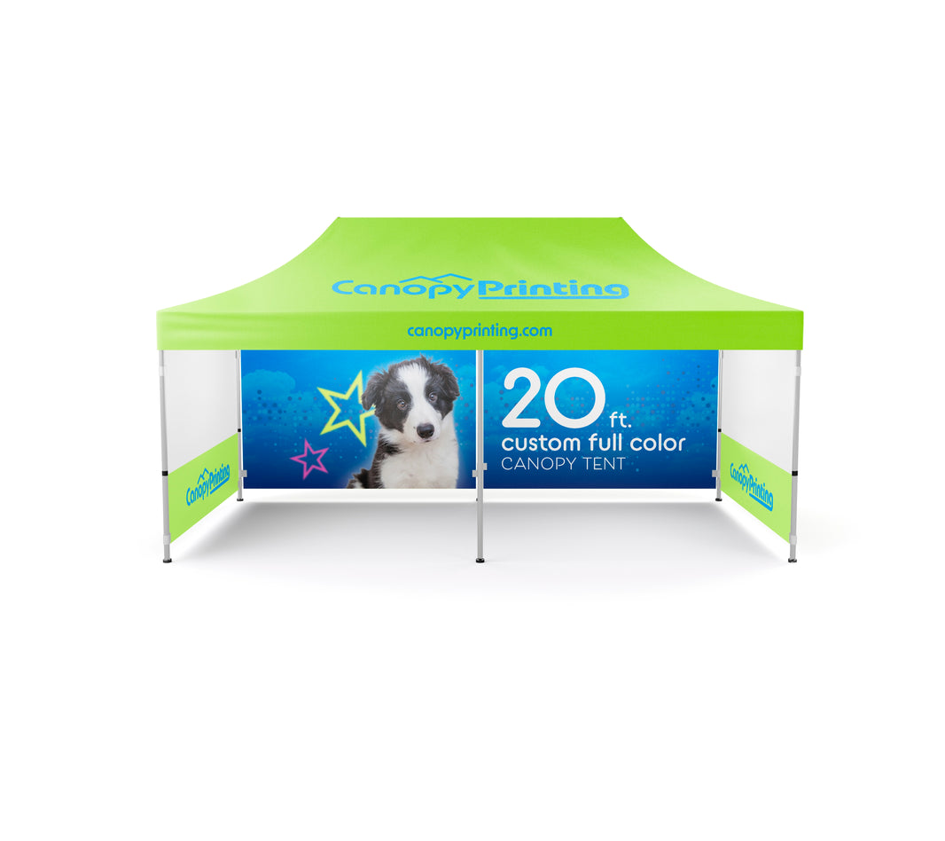 20ft. Custom Full Color Event Canopy Tents-Canopy Printing