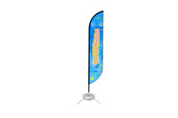 13ft. Feather Ad Flag Outdoor Banner-Canopy Printing