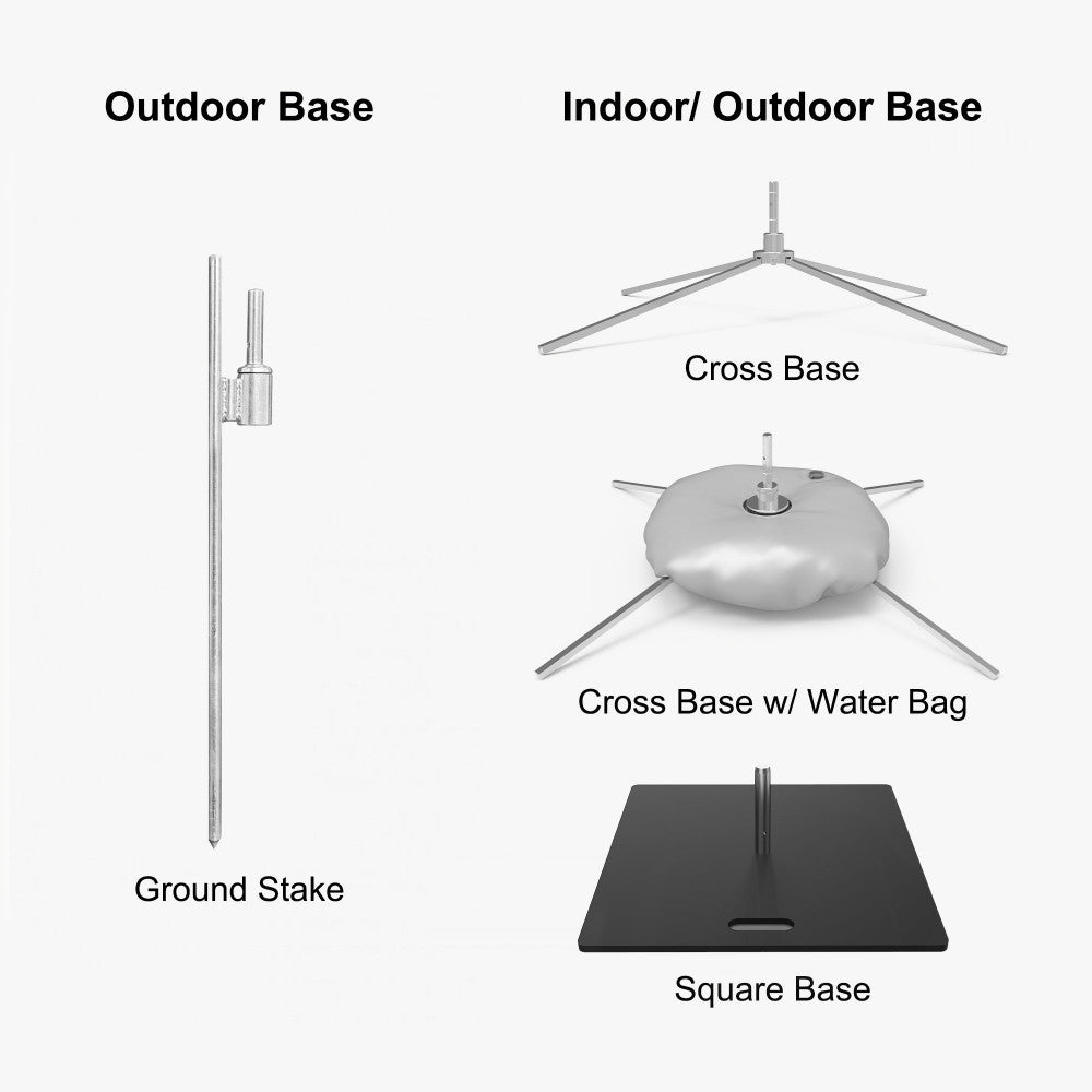 8ft. Teardrop Ad Flag Outdoor Banner